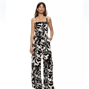 Sanctuary Black and White Jumpsuit